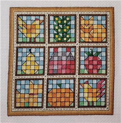 (image for) Quilt Blocks 5 - Farm Yard